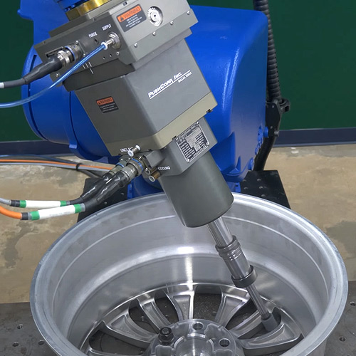 PushCorp Gripper - Deburring Application