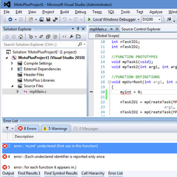 MotoPlus SDK